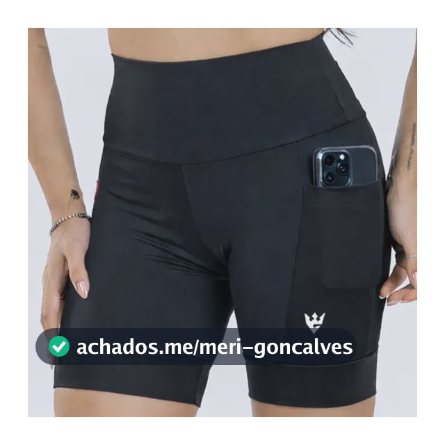 Shorts Feminino Poliamida Para Corrida Com Bolsos