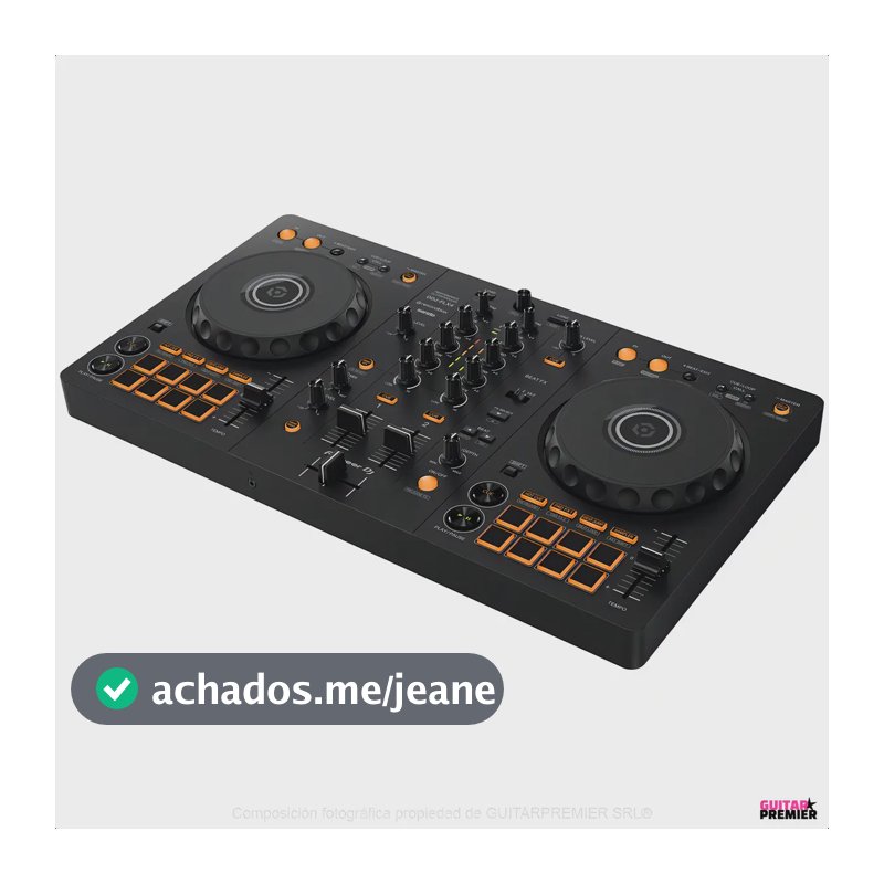 Controladora De Dj Pioneer Ddj-flx4 De 2 Canais Preto-estrelado 127
