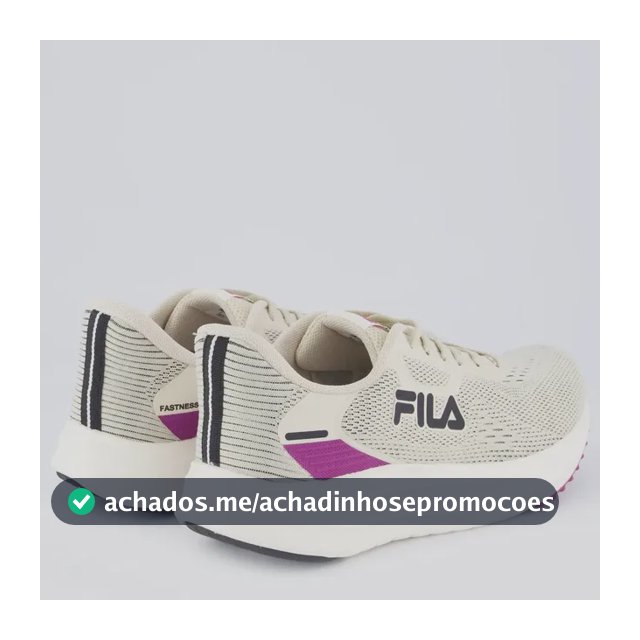 Tênis Fila Fastness Feminino Bege