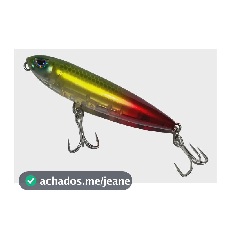 Isca Artificial Yara Mad Dog 75 de Superfície 7.5 cm 8g Cor 40 Arari