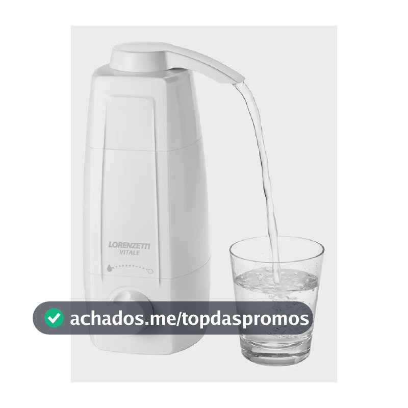 Purificador Lorenzetti Vitale Bebedouro Água Filtrada Branco