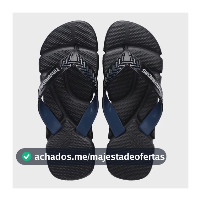 Chinelo Havaianas Masculino Power 2.0 Anatômica Massageadora