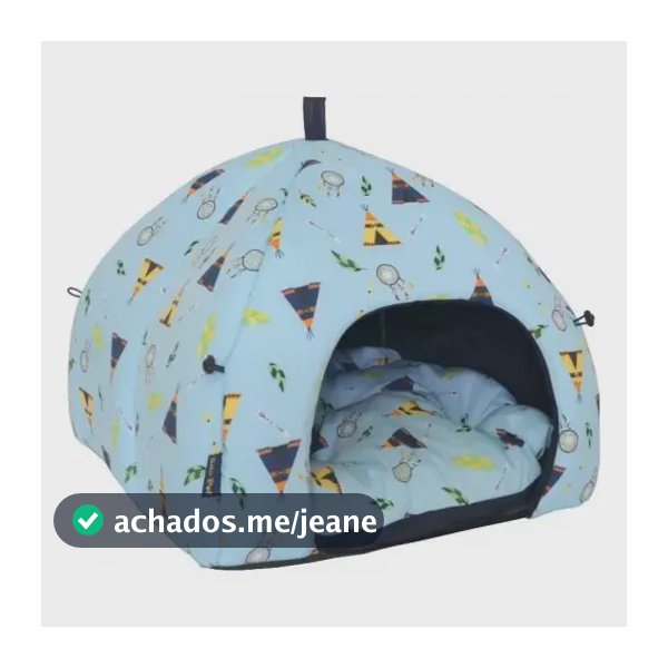 Cama De Cachorro Cães Gatos Tenda Toquinha Toca Texas Luxo