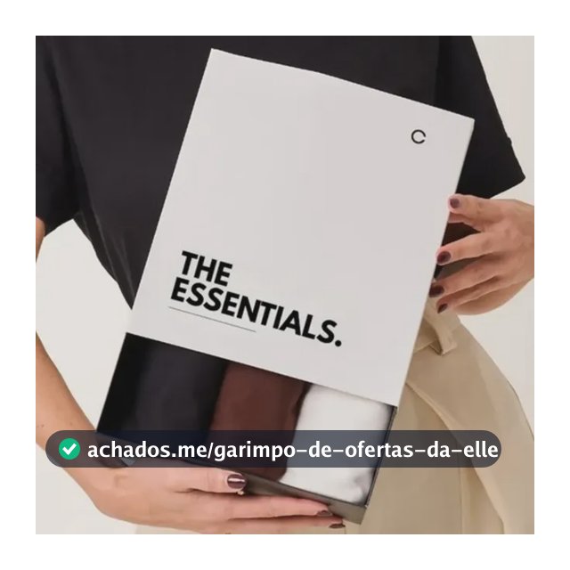 Kit 3 T-shirts Oversized Classic Algodão Cléa Store