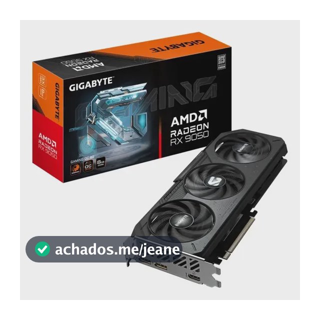 Placa gráfica Gigabyte Radeon Rx 9050 Gaming Oc 8gb Gddr6