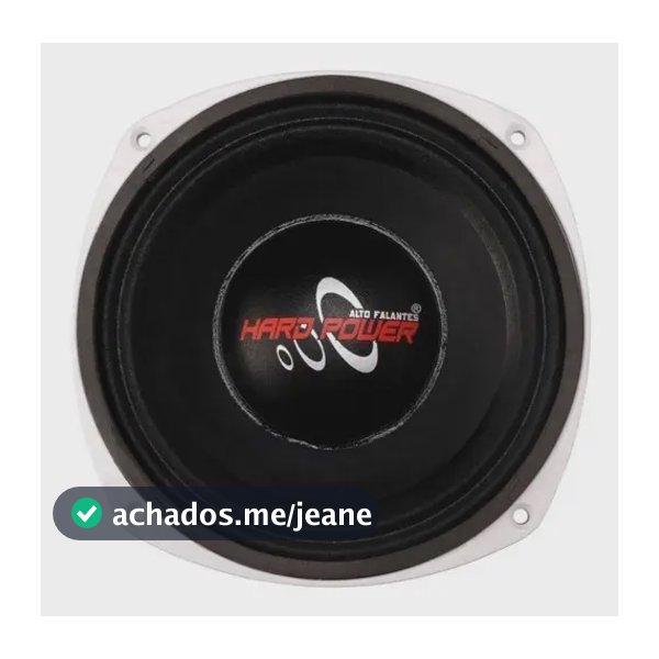 Alto Falante 8 Hardpower Hp 350h Médio Grave 350wrms 8 Ohms Cor Preto