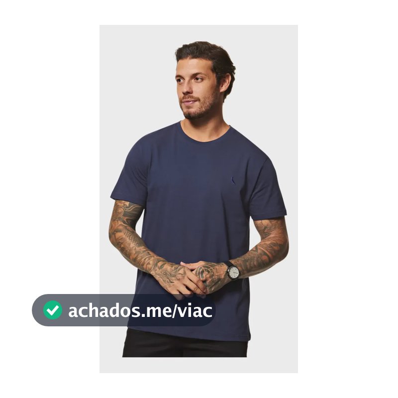 Camiseta Careca Reserva Masculino Marinho N/a G Lisa