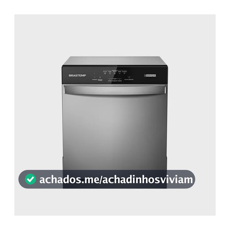 Lava-Louças Brastemp 8 Serviços Inox - BLF08BS