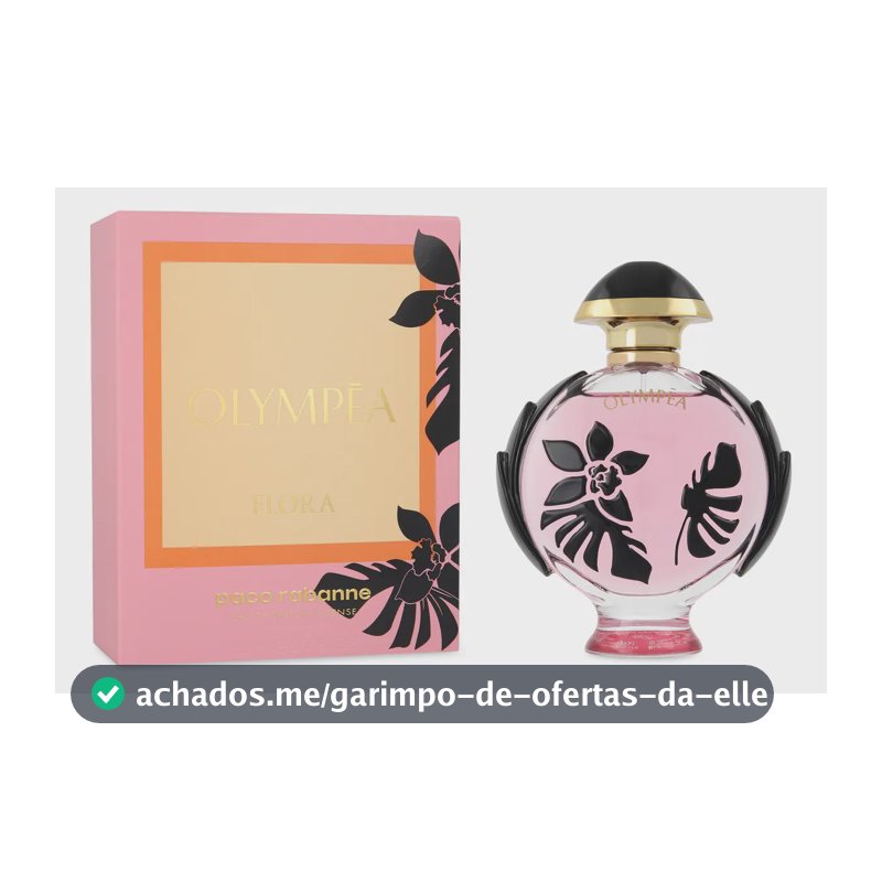 Rabanne Olympéa Flora Eau De Parfum Intense 80 Ml Feminino