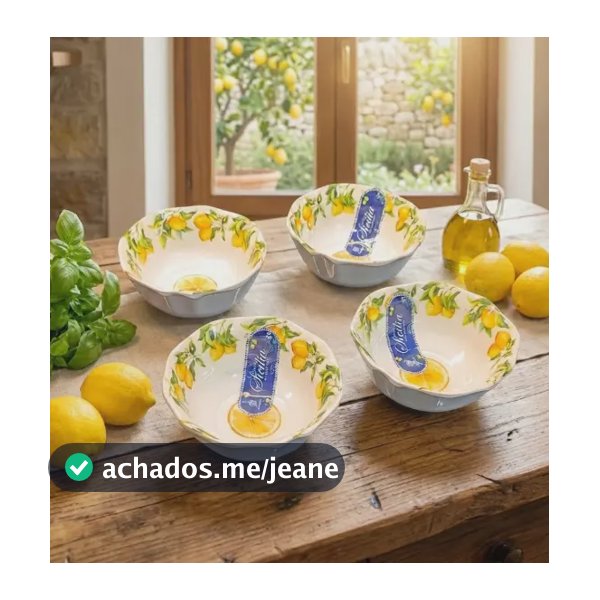 Kit 4/6/8 Tigelas Melamina Premium Cozinha Sobremesa 180ml Branco 4 P