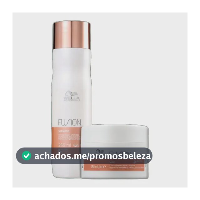 Kit Wella Professionals Fusion Duo Treat (2 Produtos) Blz Única
