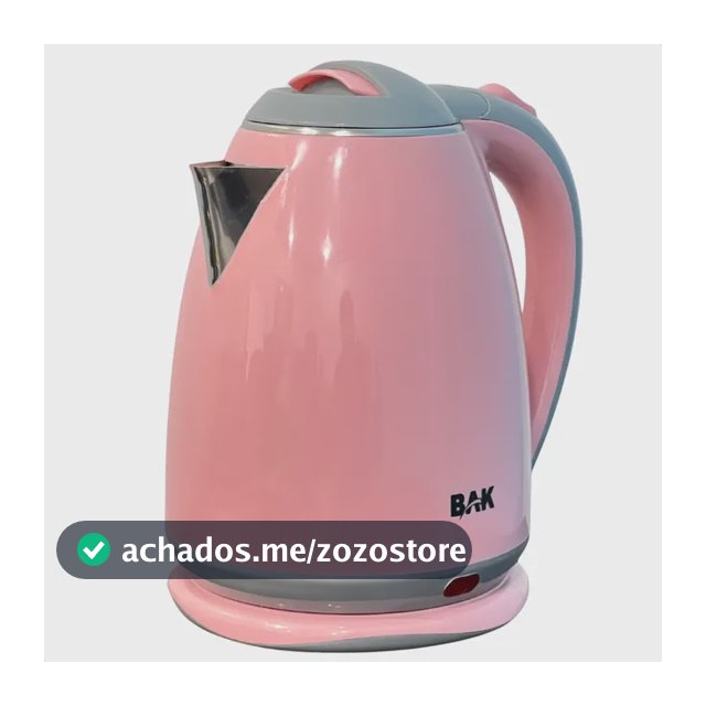 Járra Chaleira Elétrica Desligamento Automático Rosa 1,8lts
