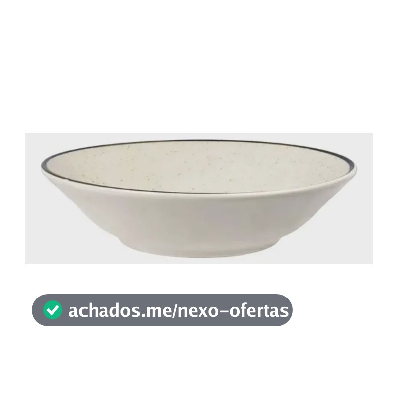 Saladeira Em Cerâmica 23 Cm Brisa - Cod. A105-5903 - Oxford Bege