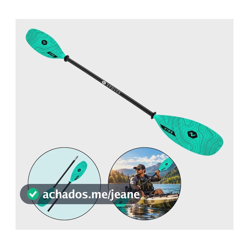 Remo Vibe Evolve Fibra De Vidro 230-250 Cm Caiaque Azul