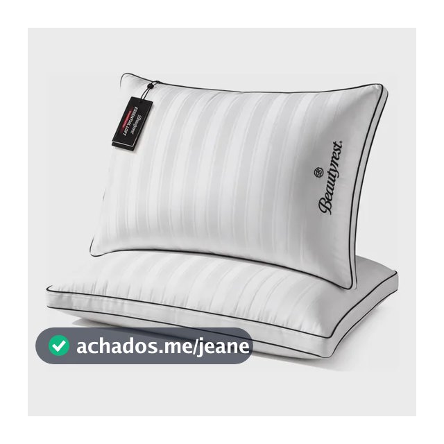 Travesseiro Beautyrest King - Conjunto De 2 (34×18×2cm)