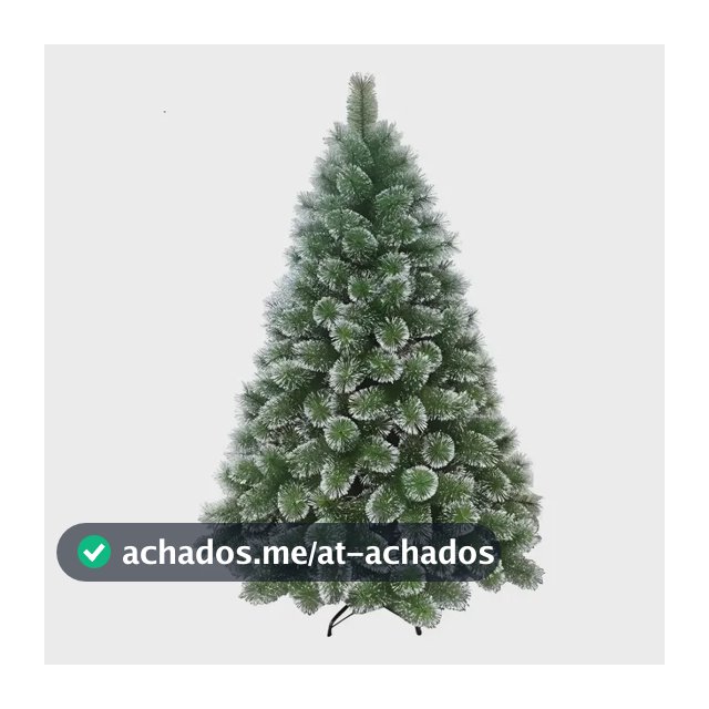 Árvore De Natal Pinheiro Neve 1,80m 360 Galhos Pom Pom Verde Com Pontas Nevada Grande Pinheiro Toque De Neve Cheia Luxo LuvinCo