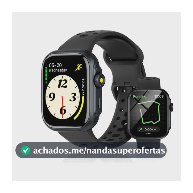 Relógio Smartwatch Bettdow Fb041 Gps Alexa 5m/ip68 À Prova D'água Preto 1 1#