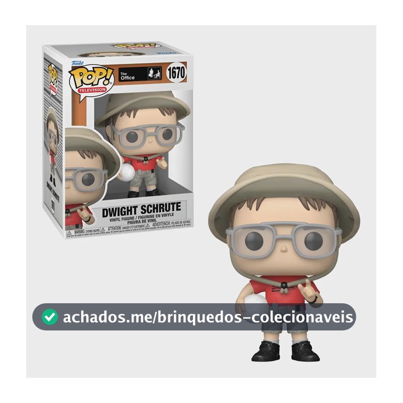 Boneco Funko Pop! The Office 5ª Temporada - Dwight