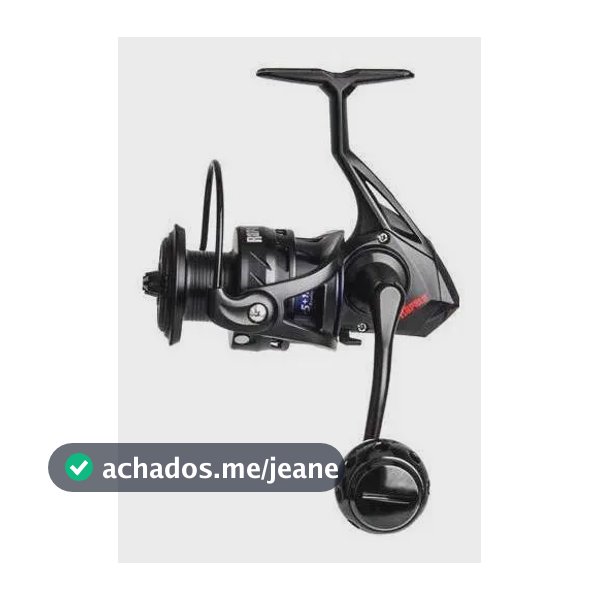 Molinete Rapala Sioux 4000SW Saltwater 5+1 Rolamentos Drag 5kg Preto