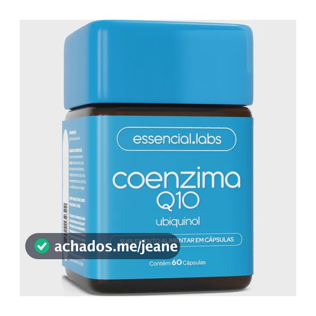COENZIMA Q10 UBIQUINOL 100mg por Cápsula - 60 Cápsulas - Fórmula Concentrada com Matéria-prima Importada
