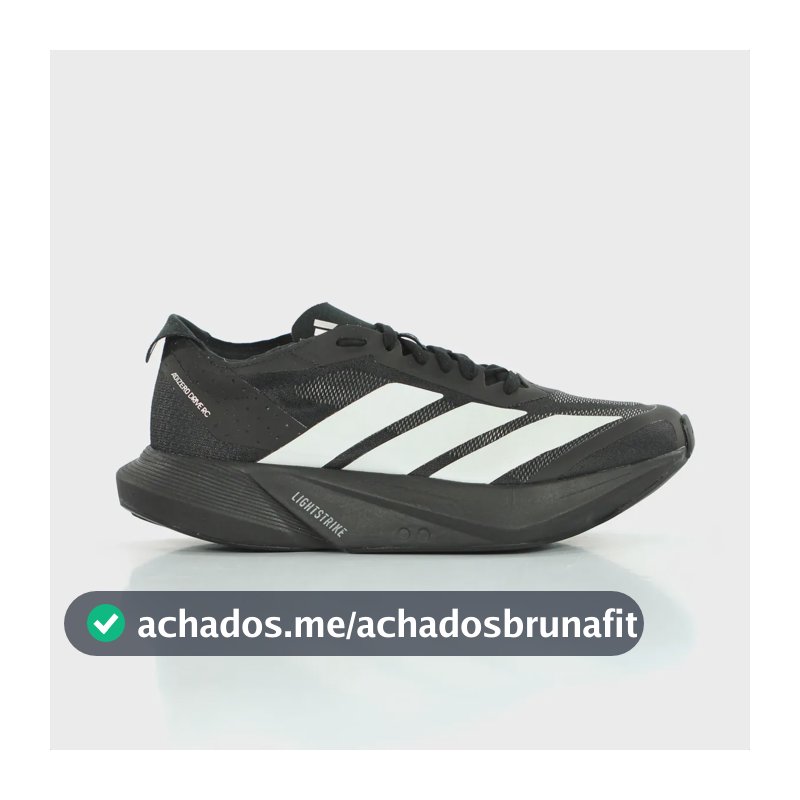 Tênis adidas Adizero Corrida Energy Drive Rc Leve Rods Preto Preto 38 Br