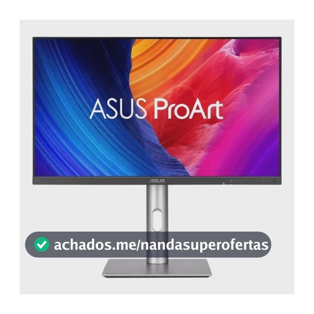 Monitor Profissional Asus Proart Pa278cgrv 27  Qhd 144hz Ips Cinza
