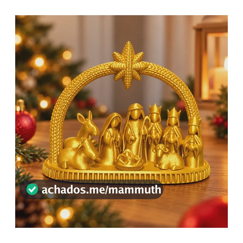 Presépios Natalinos Decorativos Enfeite Natal Religioso