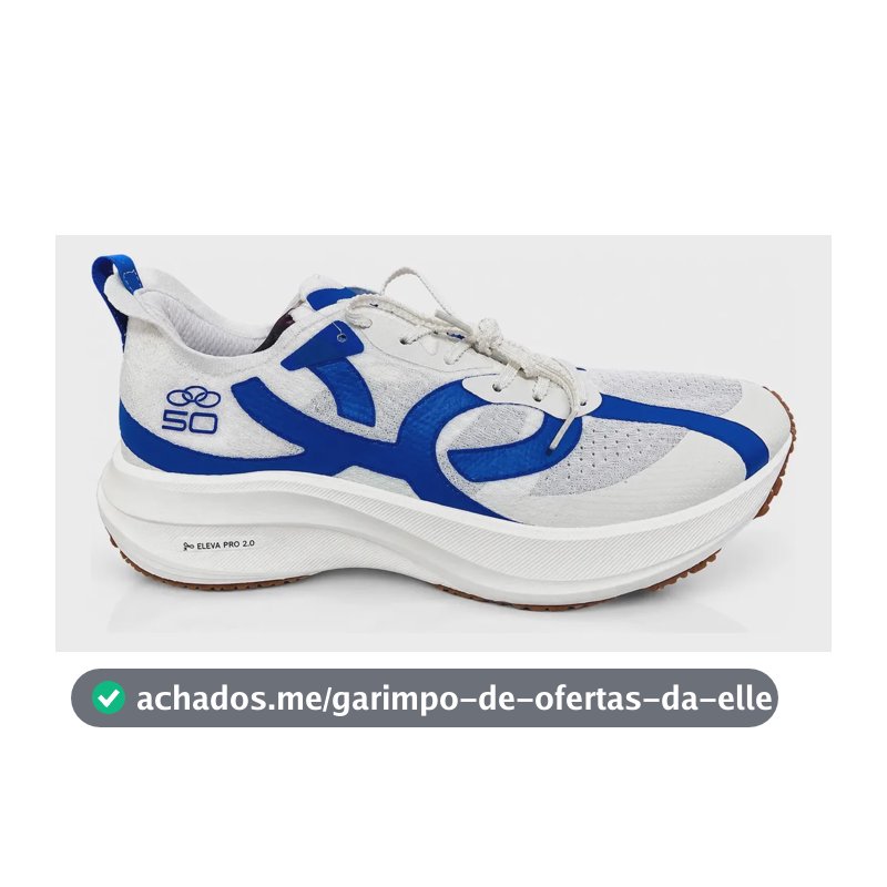 Olympikus Corre 4 - Edição 50 Anos - Saldão Branco 38 Br