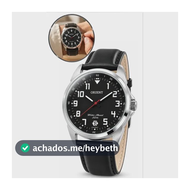 Relógio Orient Mbsc1031 P2px Masculino Couro Quartzo 50 m