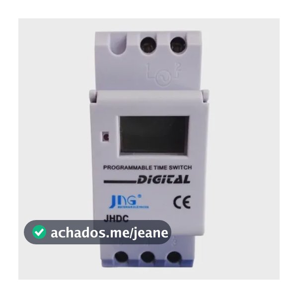 Timer Digital Bivolt Jng 16 Programas