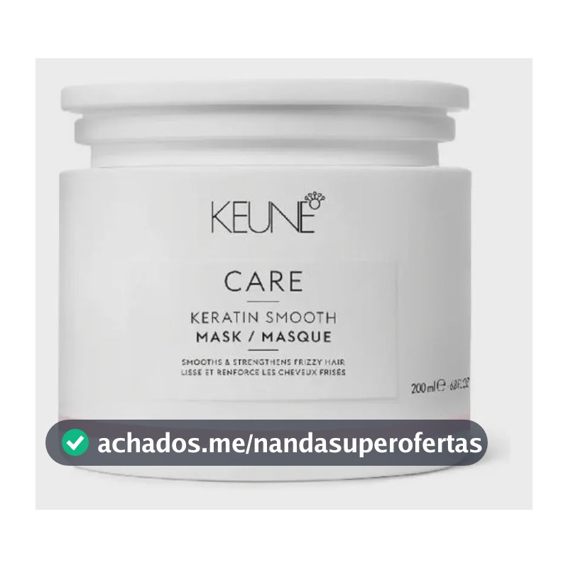 Mascara Keune Care Keratin Smooth 200ml