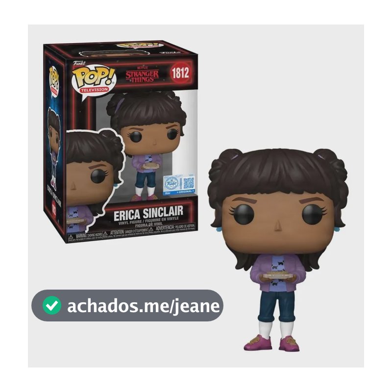 Boneco Funko Pop! Exclusivo Stranger Thingst5 Erica Sinclair
