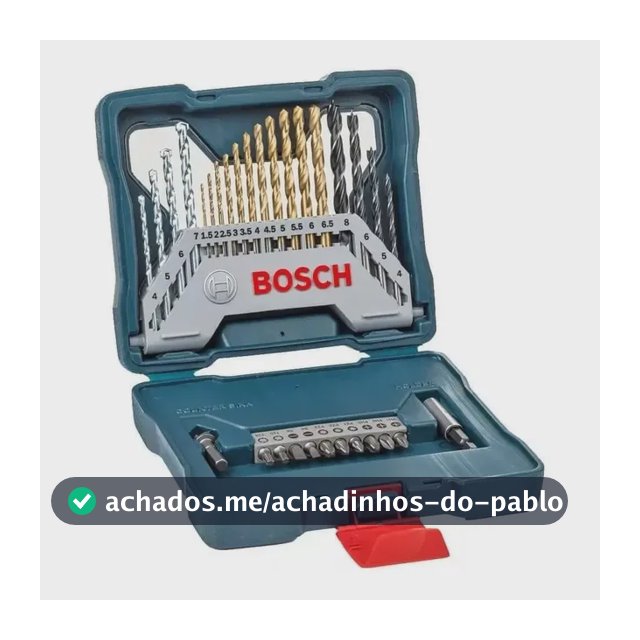 Conjunto Bosch X-line 30pçs Maquifer