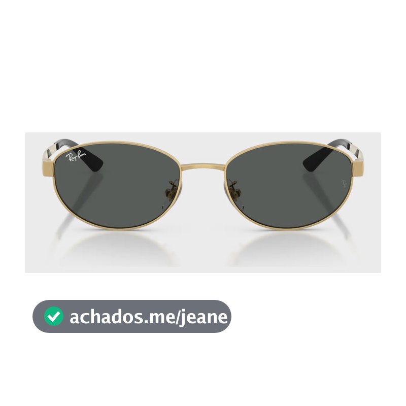 Óculos de Sol Ray-Ban RB3774D Arista Gold Tamanho 55