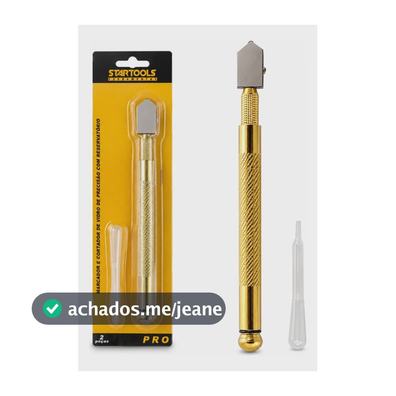 Cortador De Vidro E Espelho Garrafa Riscador Profissional
