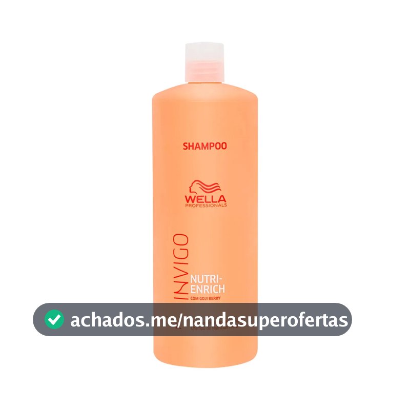 Shampoo Invigo Nutri Enrich Wella 1L
