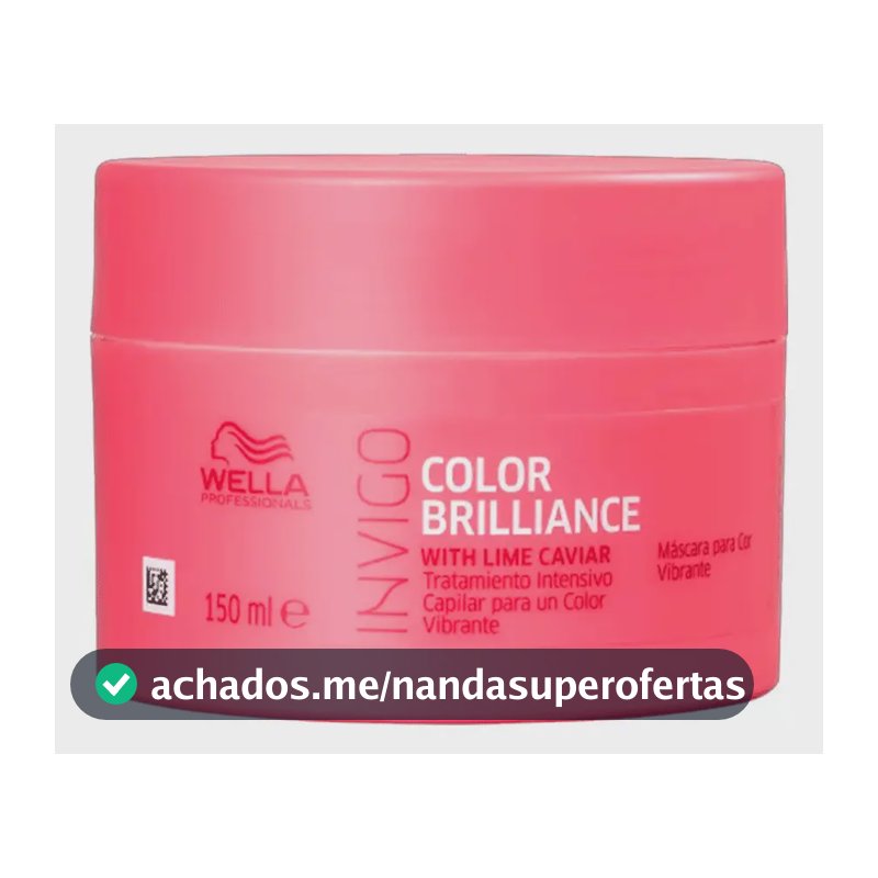 Máscara Color Brilliance Invigo 150ml Wella Professionals