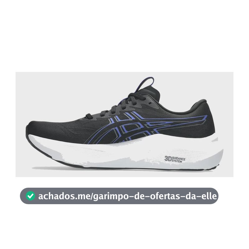 Tênis Asics Gt-2000 14 Masculino Preto/azul 41 Br