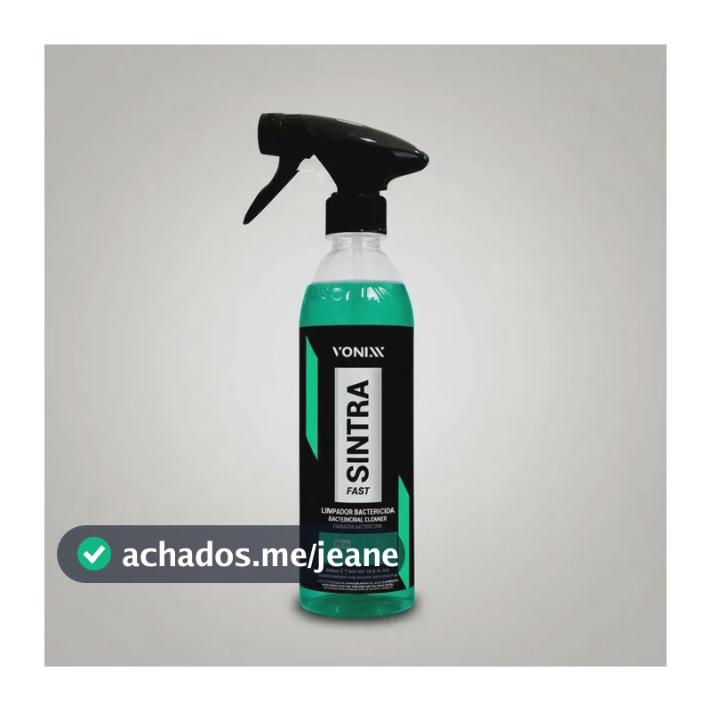 Sintra Fast Limpador Interno Automotivo 500ml Vonix