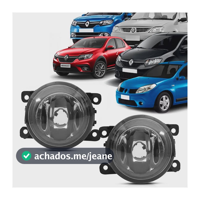 Par Farol De Milha Neblina Sandero Logan 2015 2016 2017 2018