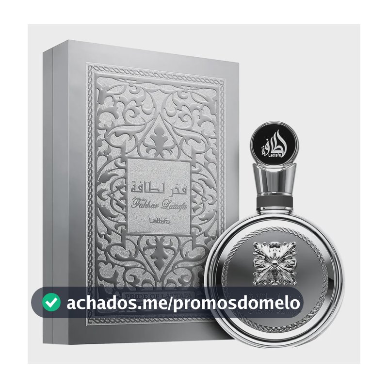Perfume Árabe - Lattafa Fakhar Platin Edp 100ml