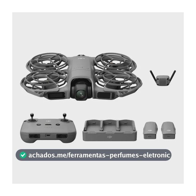 Drone Dji Neo 2 Fly More Combo (sem Tela) - Dji071 Cinza
