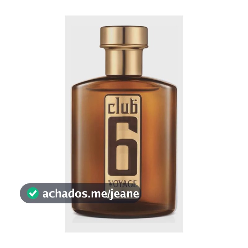 Eudora Club 6 Voyage Colônia Masculino 95 Ml