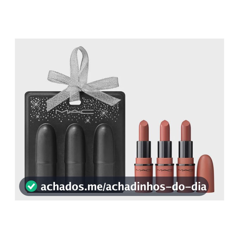 Kit Mac Batom Mini Trio: Teddy Party Holiday