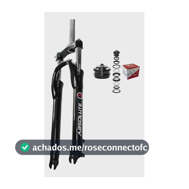 Garfo Suspensão Bike Aro 29 Absolute Mxfk18 Aheadset C Trava Preto