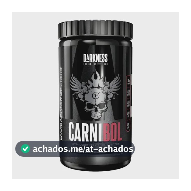 Carnibol Blueberry 900g - Darkness Proteina Isolada Da Carne Blueberry