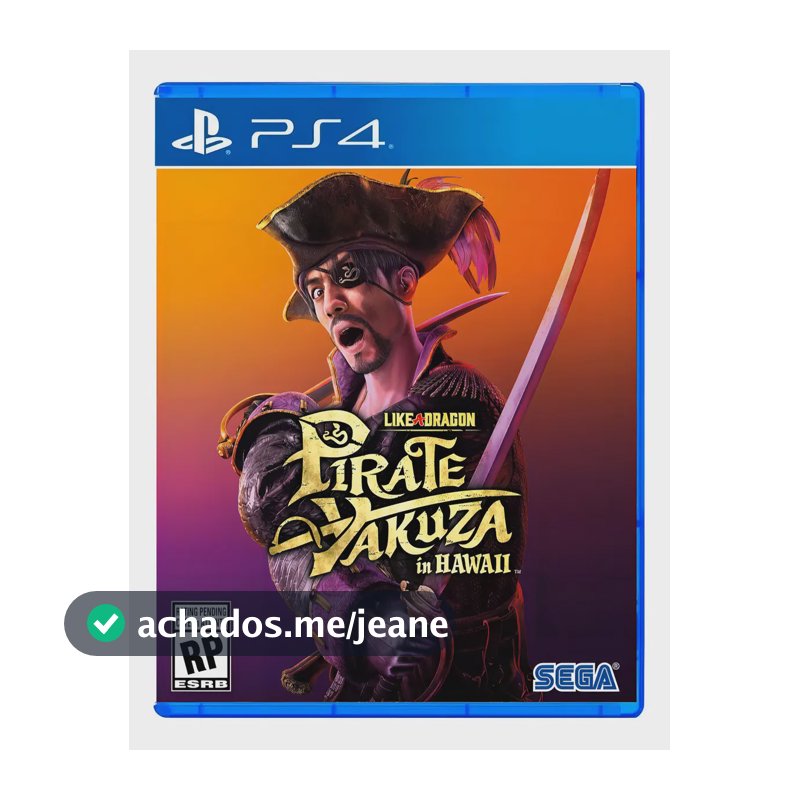 Like A Dragon Pirate Yakuza In Hawaii Ps4 Midia Fisica