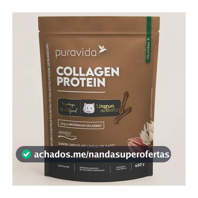 Colágeno Pura Vida Premium em pó sabor Chocolate x 450g