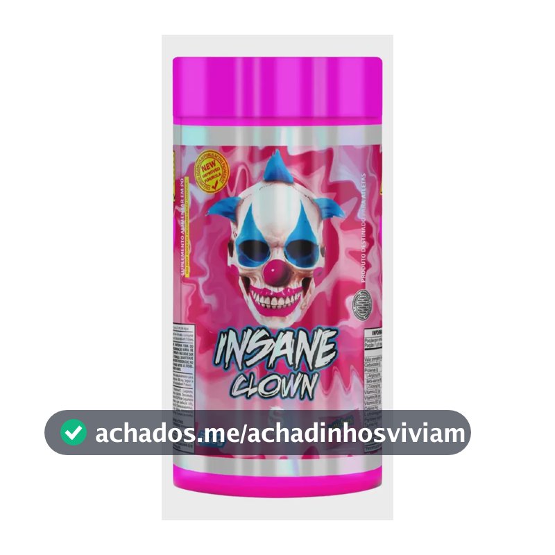 Suplemento em pó Demons Lab Beta alanina Pré Treino Insane Clown 350g Demons sabor Tutti frutti x 350g