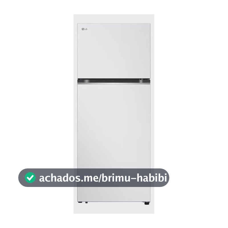Geladeira LG Frost Free Inverter 395l Duplex Cor Branca - 12 Branco